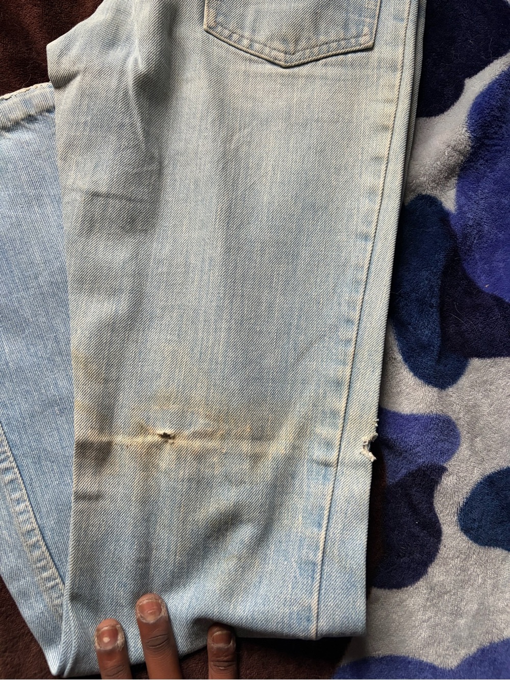 Levi 746 Vintage 70’s Orange Tab Flare View 3